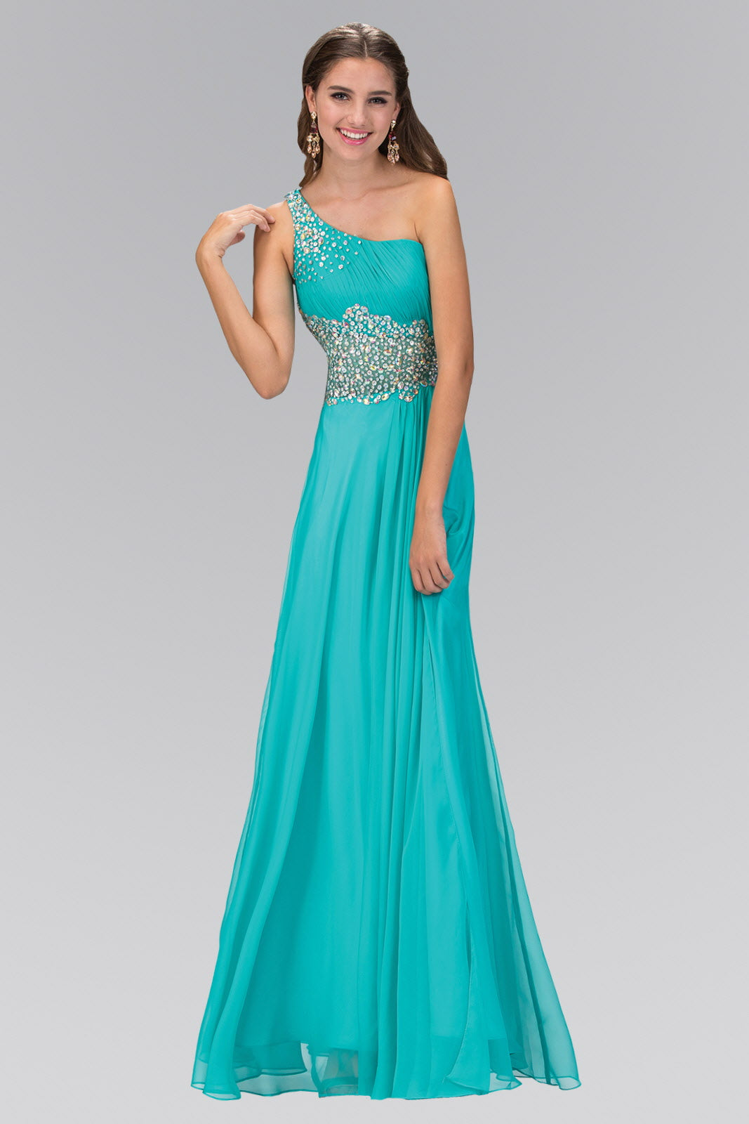 sachin and babi light blue dress Goddiva Plus Plain Lurex Chiffon Tiered Midi Dress main image 1