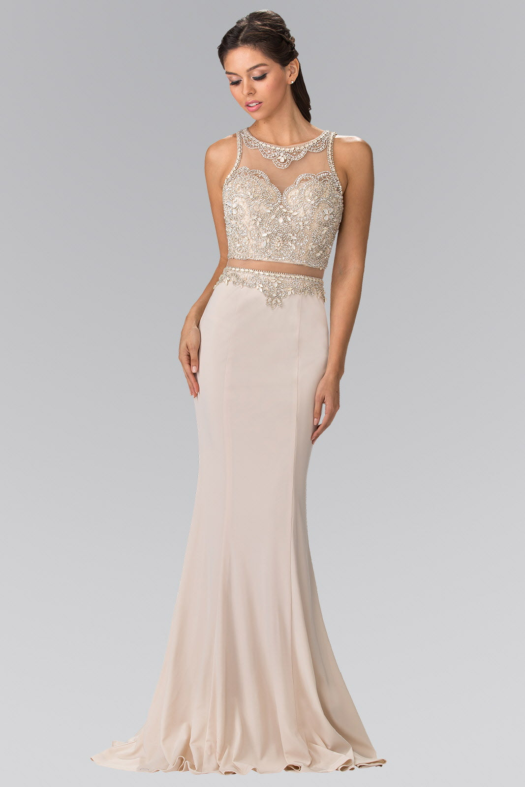 beaded top maxi dress Monique Beaded Maxi Dress | Made-To-Order
