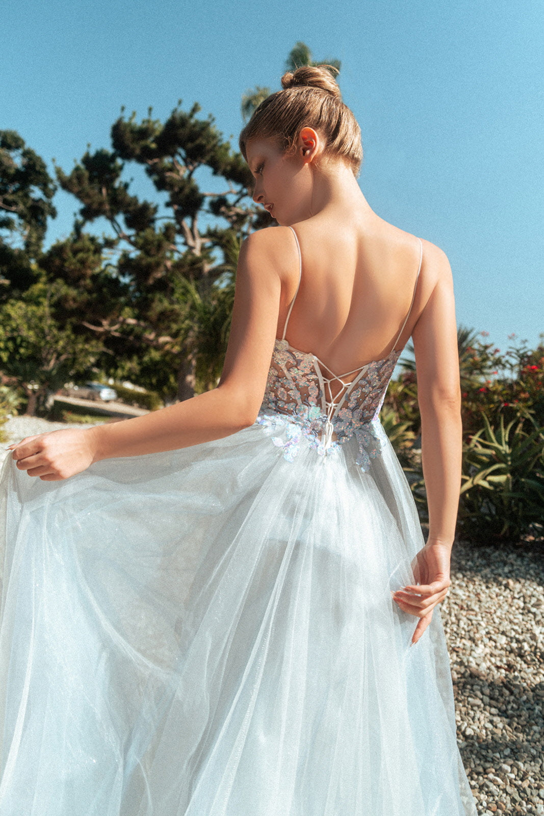 butterfly sheer dress Custom butterfly sheer dress